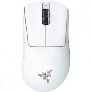Razer - DeathAdder V3 Pro Wireless Optical Gaming Mouse - White
