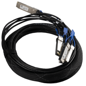 MikroTik QSFP28 to 4xSFP28 Break-out Cable (100G to 4x25G) - 3m