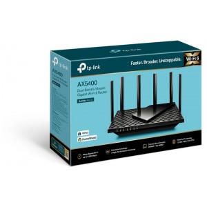 TP-Link - Archer AX72 AX5400 Dual Band Gigabit Wi-Fi 6 Router- 6 Antennas Wireless Router