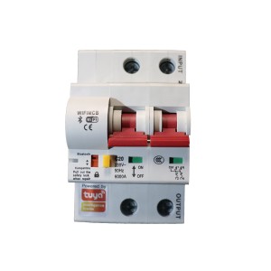 Tuya 2P 20A Smart Wi-fi Circuit Breaker