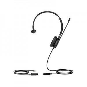 Yealink YHS36-Mono Wired Headset with QD to RJ-9 port