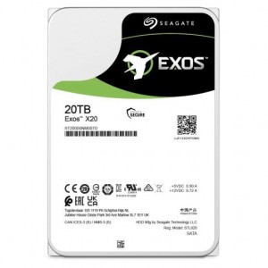 Seagate Exos X20 20TB 7200 RPM 256MB Cache SATA 6.0Gb/s 3.5" Internal Hard Drive