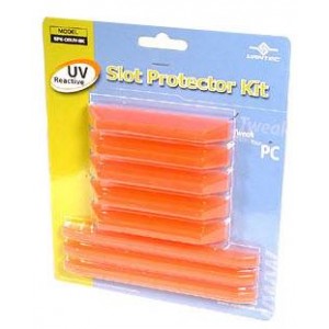 Vantec UV Reactive Red Slot Protector Kit