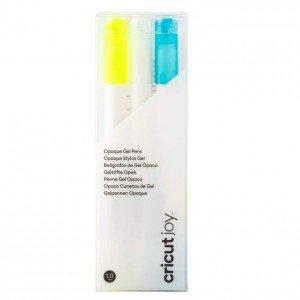 Cricut 2009381 Joy Opaque Gel Pens - White/ Blue and Yellow