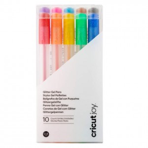 Cricut 2009964 Joy Glitter Gel Rainbow Pen Set - 10ct
