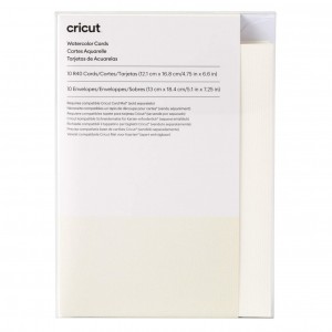 Cricut 2009985 Watercolor Cards White – R40 (10 ct)