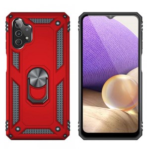 Tuff-Luv Rugged Case and Stand for the Samsung Galaxy A23 - Red