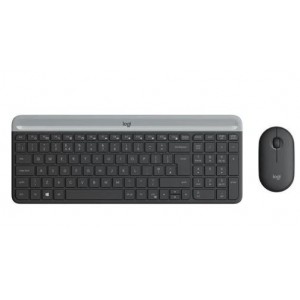 Logitech MK470 Slim Wireless Keyboard and Mouse Combo - Graphite