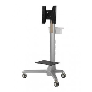 Aavara CT440 Tv Cart - 4 Wheels With Lock