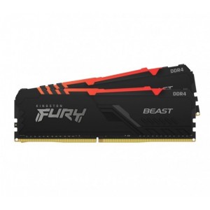 Kingston Technology - RGB Fury Beast Special Edition DDR4-3600 CL18 32GB (16GB x 2 kit) 1.35V - 288pin Memory Module