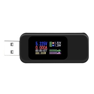 10 in 1 USB Multifunction Voltmeter Current Tester - LCD Display / 4-30V / 0-5.1A