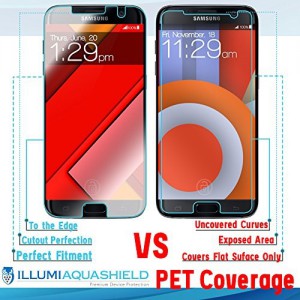 ILLUMI AquaShield (2-Pack) Screen Protector for Samsung Galaxy S7 Edge  with Lifetime Warranty