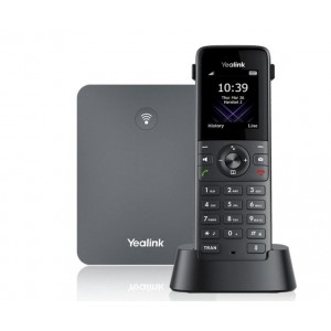 Yealink W73P DECT System - Supports up to 10 handsets / 10 SIP accounts / 20 concurrent calls (works with W73H handsets)