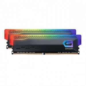 Geil Orion RGB 16GB KIT(2X8GB) 3600MHz DDR4 Desktop Gaming Memory - Gray