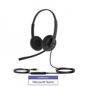Yealink UH34-DUO On-Ear USB Stereo Headset