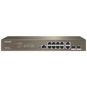 Tenda L3 10 Port Gigabit+2SFP Switch