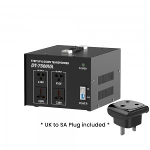 7500VA 6375W Step Up &amp; Step Down Transformer - 220V to 110V