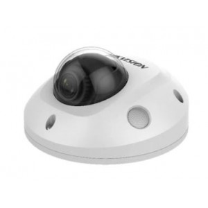 Hikvision AcuSense 4MP Built-in Mic Fixed Mini Dome Network Camera - Powered-by-DarkFighter