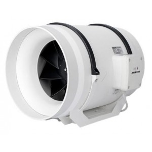 AMX D200 200mm Mixed Flow Inline Duct Ventilation Fan – White