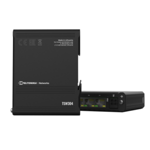 Teltonika Gigabit Switch - 4 x Gigabit ports- Supports auto MDI/MDIX crossover - Unmanaged L2