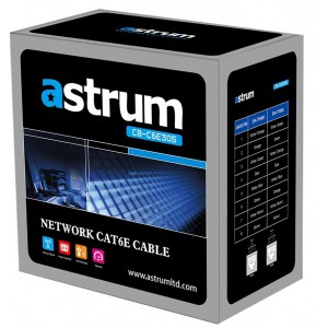 NETWORKING CABLE 305.0M CAT6 ROLL BEIGE