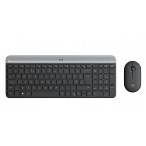 Logitech MK470 Slim Wireless Keyboard and Mouse Combo - Graphite
