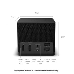 Fire_TV Cube 4k (3rd Gen) Hands-free Streaming with Alexa, Wi-Fi 6E, Free  Cleaning Cloth 
