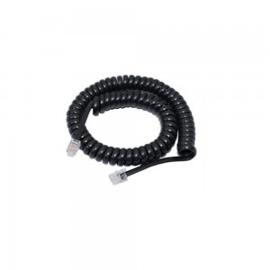 RJ9 Curly Telephone Cable