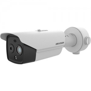 Hikvision DS-2TD2628-10/QA Thermal and Optical Bi-Spectrum IP Bullet Camera - 9.7mm Lens