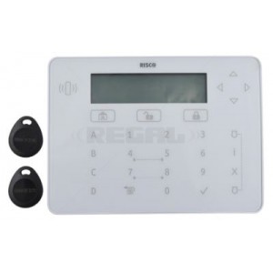Risco Elegant Keypad White with Prox