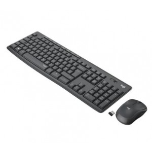 Logitech MK295 Wireless Keyboard  and Mouse Combo - Graphite