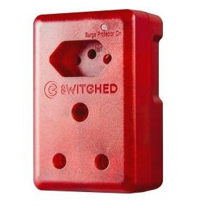 Switched High Surge Multi Adaptor SA 3 Pin to SA 3 Pin Socket  +  SANS 164-2 Socket - 1140J