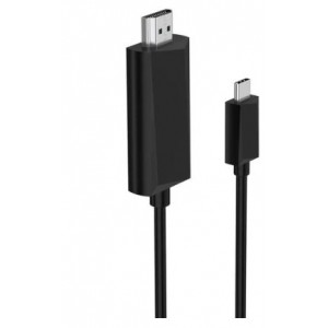 Choetech CH0020 USB-C to HDMI HD Cable 4K60HZ - Neutral Black