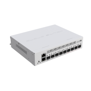 MikroTik CRS310-1G-5S-4S+IN- 4 x 10G SFP+ Ports- 5 x 1G SFP Ports- 1 x 1G Ethernet Port
