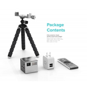 RIF6 Cube 2 inch Mobile Projector
