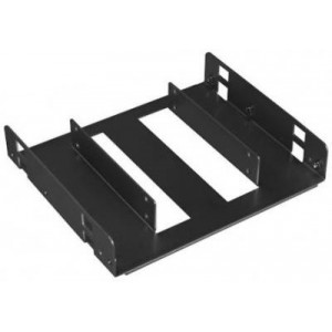 Lian-li HD-520x Black 2x 2.5" HDD/SSD to 5.25" Mounting Frame