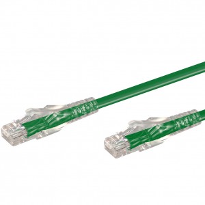Linkqnet 20m RJ45 CAT6 Anti-Snag Moulded PVC Network Flylead – Green