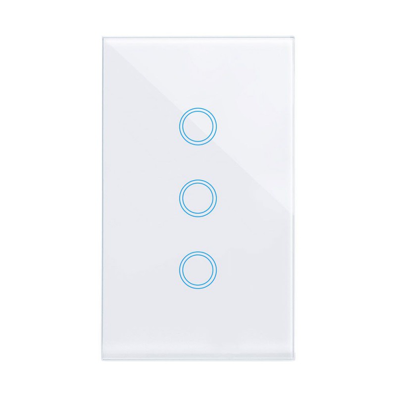 EACHEN Wifi Smart Light Switch (REQUIRES A NEUTRAL) - 3 Gang