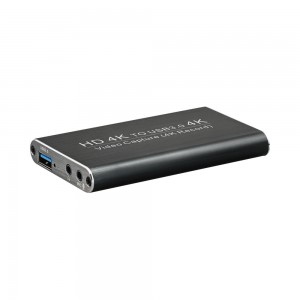 Linkqnet 4K HDMI to USB3.0 Capture with HDMI Loop and Mic/Audio