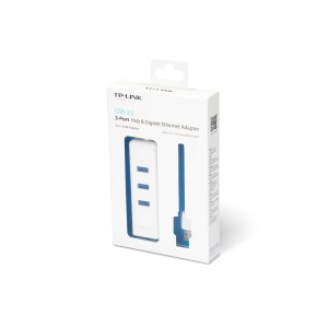 TP-Link TL-UE330 USB3.0 3-Port Hub and Gigabit Ethernet Network Adapter