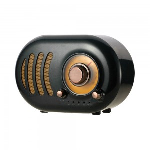 Remax RB-M31 Retro 5W FM Bluetooth Speaker - Black