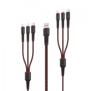 Remax RC-153 1m 6-in-1 Data and Charging Cable