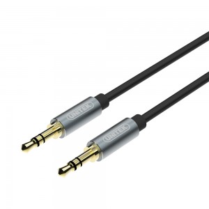 Unitek Y-C926ABK 1M 3.5mm Stereo Male to Male Audio Cable