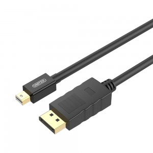 Unitek 3m Mini DisplayPort Male to DisplayPort Male Cable (Y-C612BK)