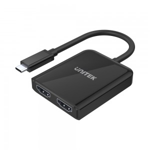Unitek USB3.1 Type-C to Dual 4K @60Hz HDMI2.0a Converter with MST (V1408A)