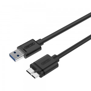 Unitek 2m USB3.0 A-Male to Micro-B Male Cable (Y-C463GBK)