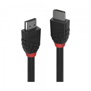 Lindy 2m HDMI 2.0 M-M Cable - Black Line (36472)