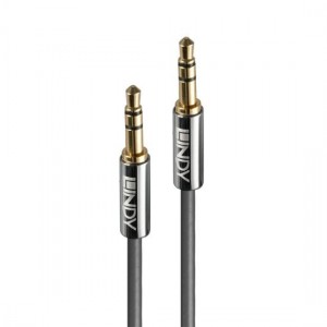 Lindy 35320 0.5m 3.5mm Audio Cable - Cromo Line