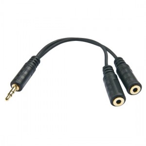 Lindy 3.5mm Stereo Headphone Splitter Cable (35627)