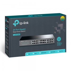 TP-Link TL-SG1024DE 24-Port Gigabit Rackmount Smart Switch